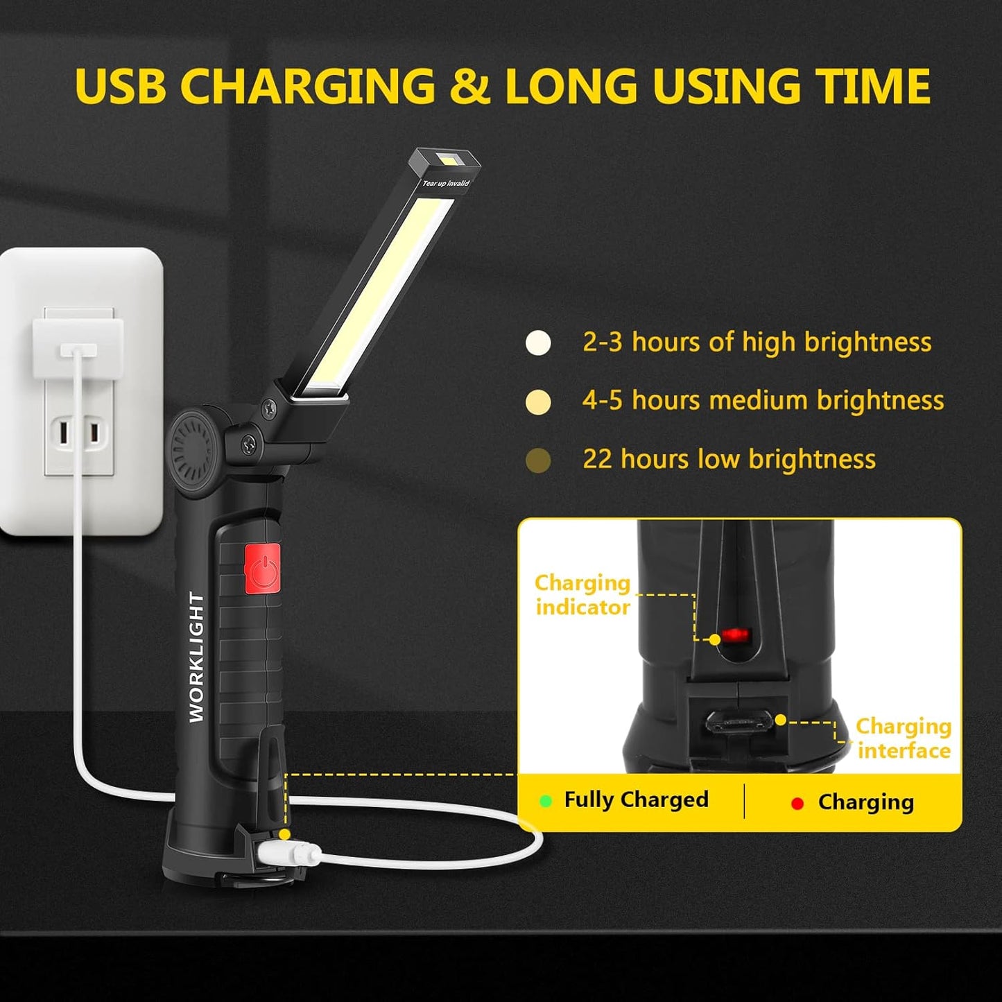 Linterna Led Recargable.